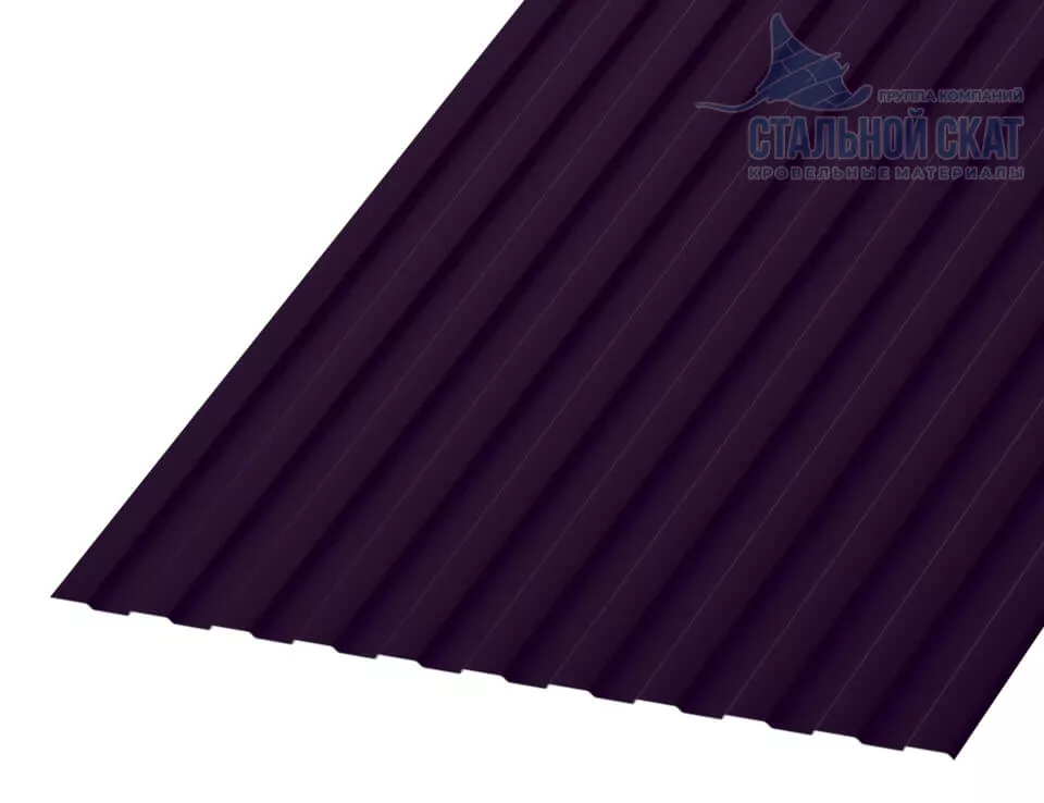 Фото: Профнастил С8 х 1150 - A (VALORI-20-Violet-0.5) в Егорьевске