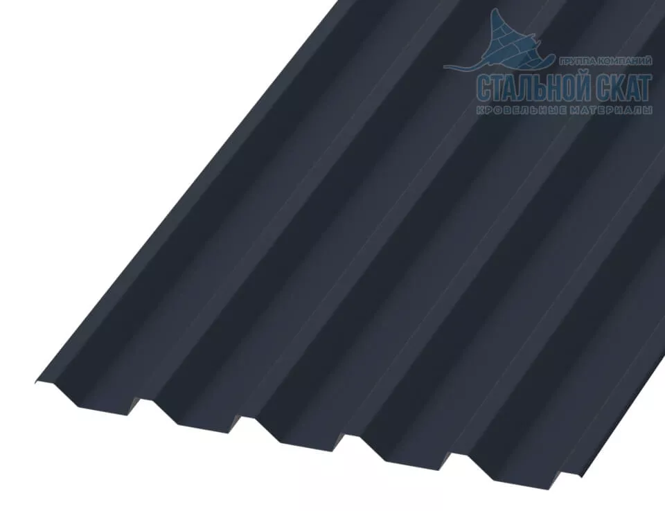 Фото: Профнастил С44 х 1000 - A (VALORI-20-Grey-0.5) в Егорьевске