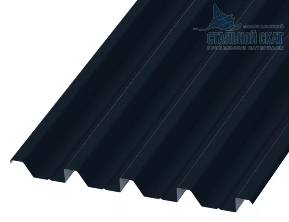 Профнастил Н60 х 845 - A (VALORI-20-DarkGrey-0.5) в Егорьевске