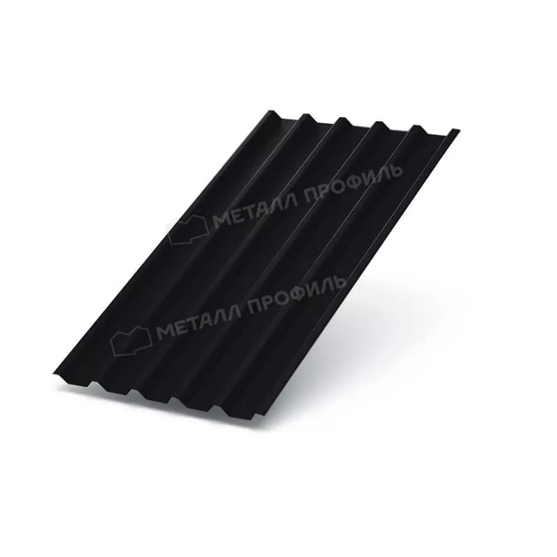 Фото: Профнастил С44 х 1000 - B (VALORI-20-DarkGrey-0.5) в Егорьевске