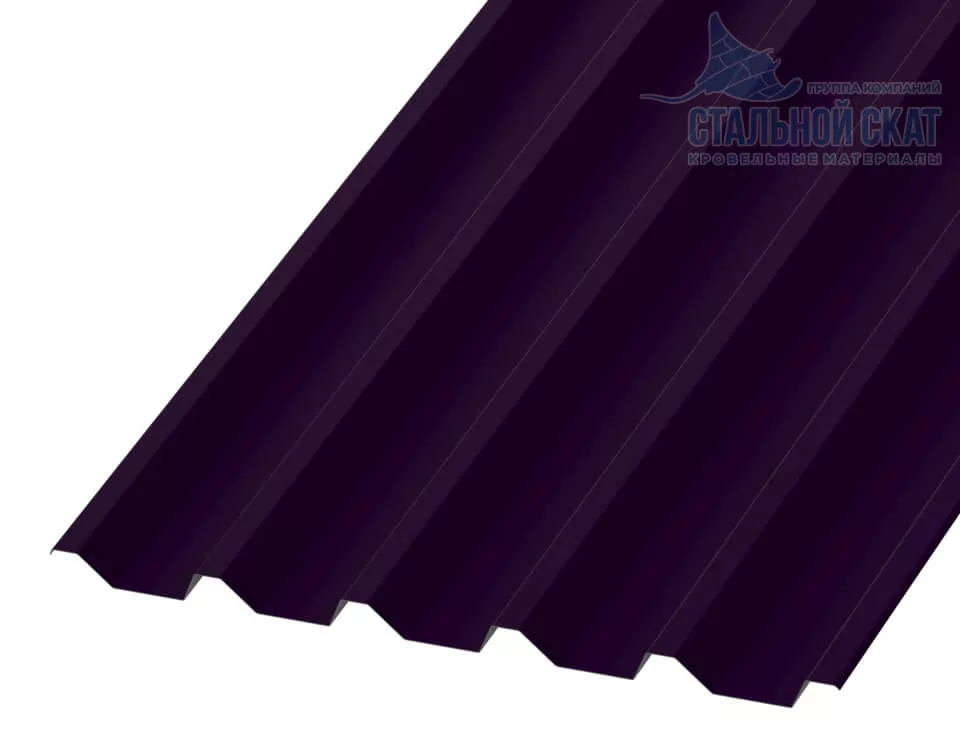 Фото: Профнастил С44 х 1000 - B (VALORI-20-Violet-0.5) в Егорьевске