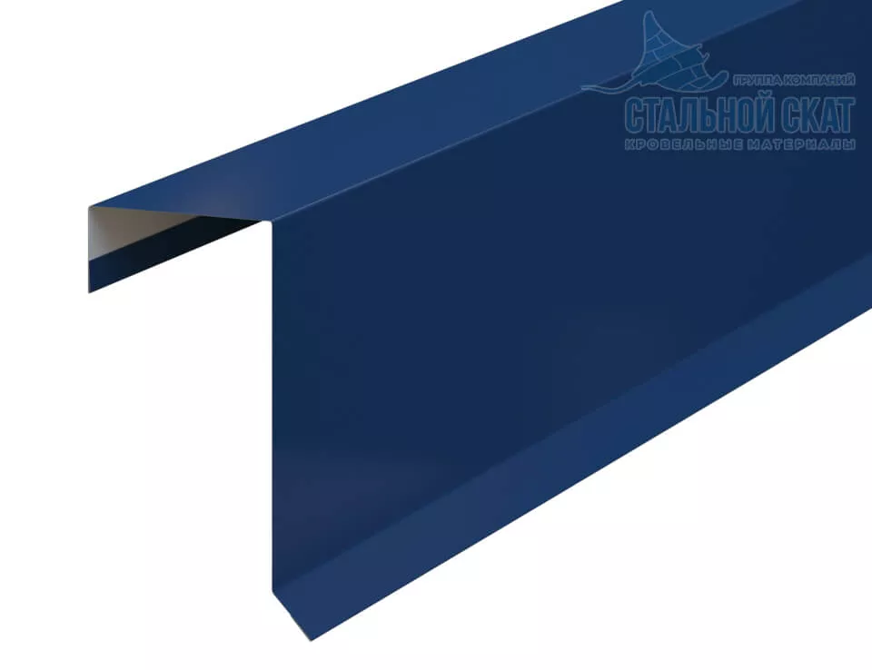 Планка торцевая кровельная FASTCLICK 65х130х2000 (PURMAN-20-5005-0.5) в Егорьевске