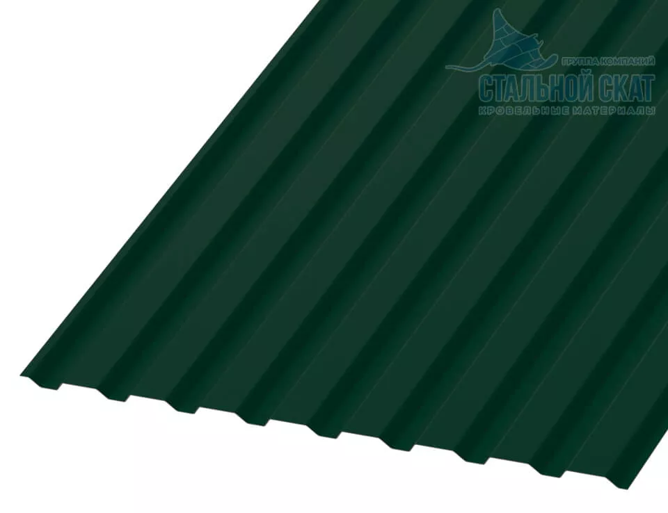 Фото: Профнастил МП20 х 1100 - A (PURMAN-20-6005-0.5) в Егорьевске