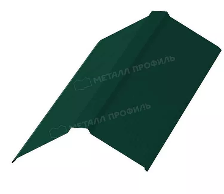 Фото: Планка конька плоского 150х150х2000 NormanMP (ПЭ-01-6005-0.5) в 