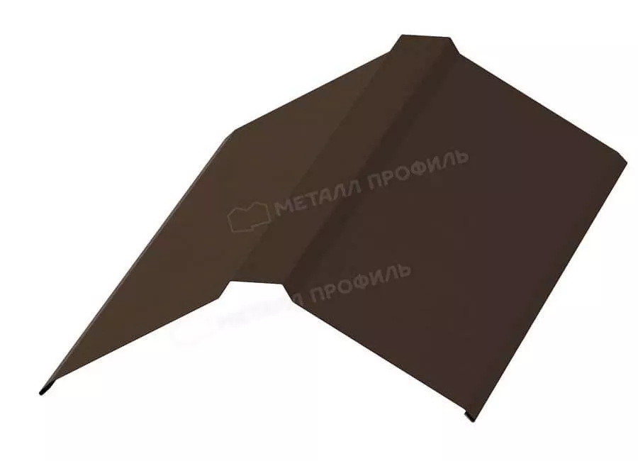 Планка конька плоского 120х120х2000 (Steelmatt-20-8017-0.4) в Егорьевске