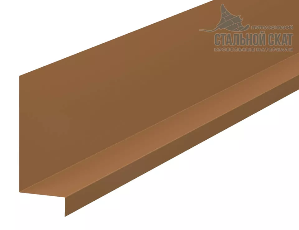 Планка примыкания боковая FASTCLICK 150х65х2000 (PURMAN-20-Argillite-0.5) в Егорьевске