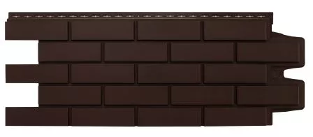 Фото: Фасадная панель Grand Line Клинкерный кирпич Classic шоколадный в Егорьевске