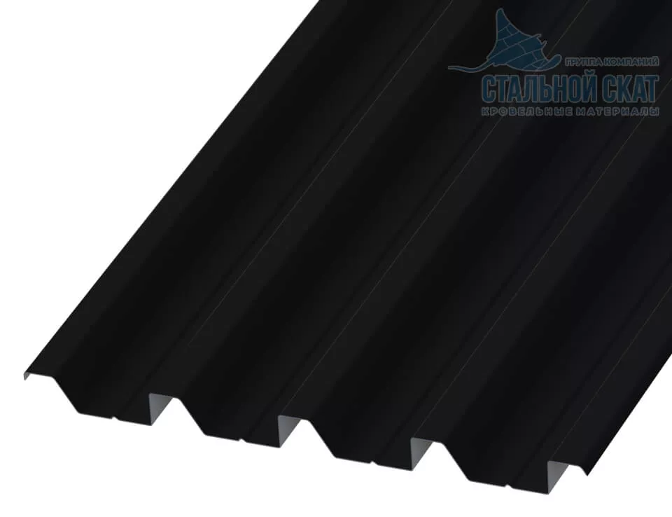 Профнастил Н60 х 845 - A (VikingMP E-20-9005-0.5) в Егорьевске