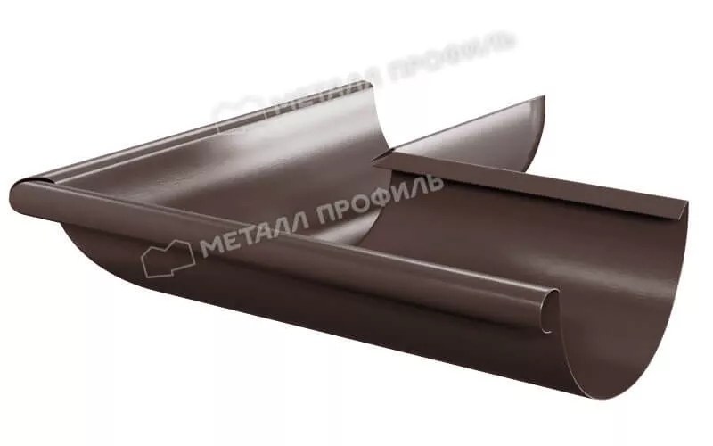 Фото: Угол желоба наружный D125х90 градусов GS lite (ПЭД-01-80178017-0.6) в Егорьевске