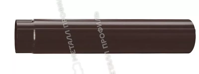 Фото: Труба водосточная D90х3000 GS lite (ПЭ-01-8017-0.5) в 