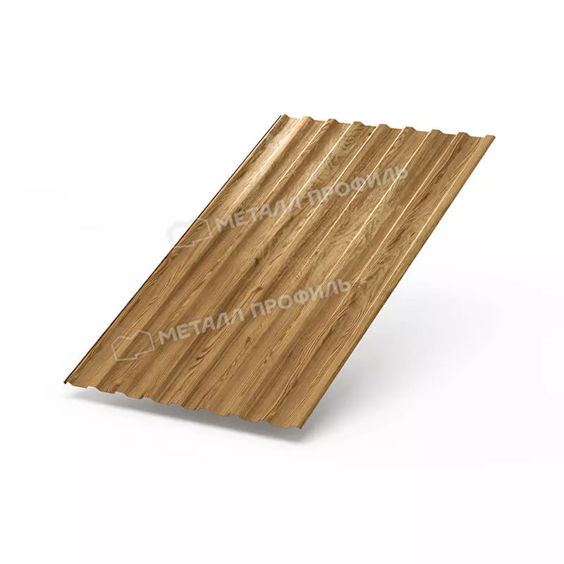 Фото: Профнастил МП20 х 1100 - R (ECOSTEEL_T-01-Кедр-0.5) в Егорьевске