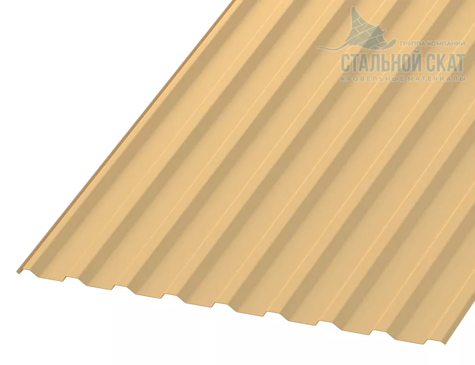 Фото: Профнастил МП20 х 1100 - R NormanMP (ПЭ-01-1015-0.5) в Егорьевске