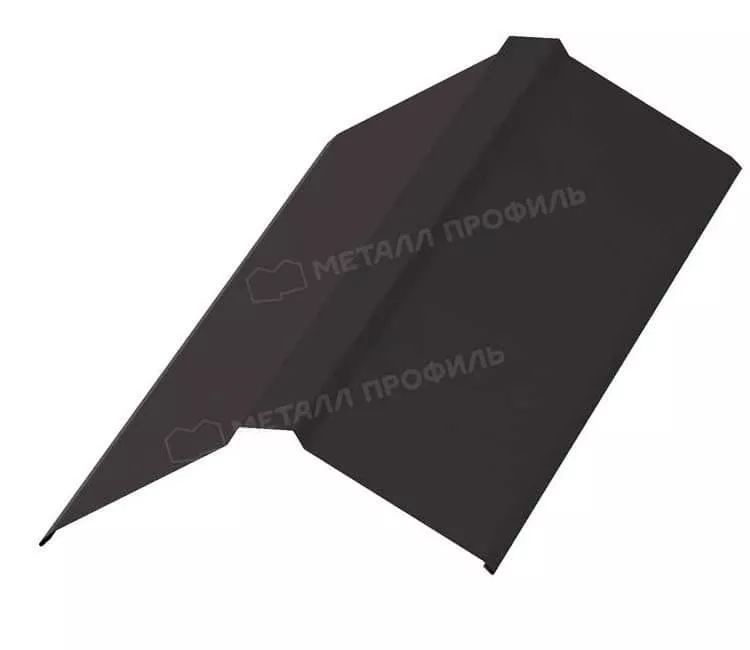 Фото: Планка конька плоского 150х150х2000 NormanMP (ПЭ-01-RR32-0.5) в 