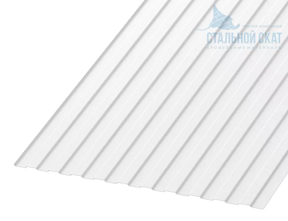 Фото: Профнастил С8 х 1150 - A (PURMAN-20-9010-0.5) в Егорьевске