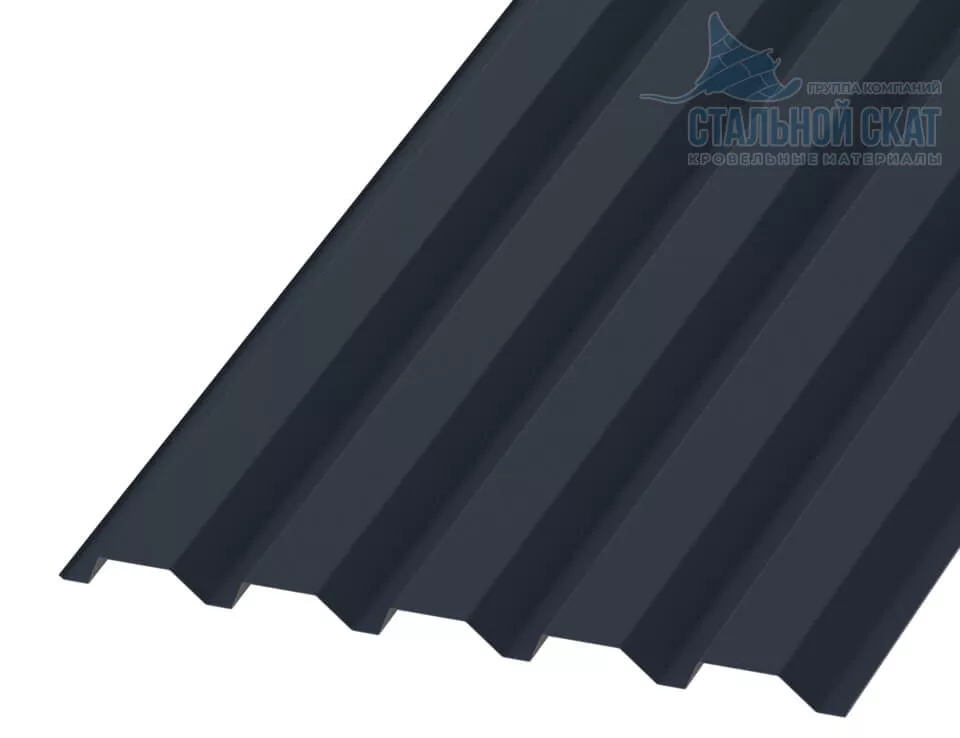 Фото: Профнастил С44 х 1000 - B (PureTech_Mat-20-7024-0.5) в Егорьевске