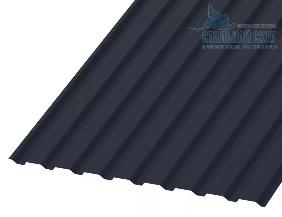 Фото: Профнастил МП20 х 1100 - A (VALORI-20-Grey-0.5) в Егорьевске