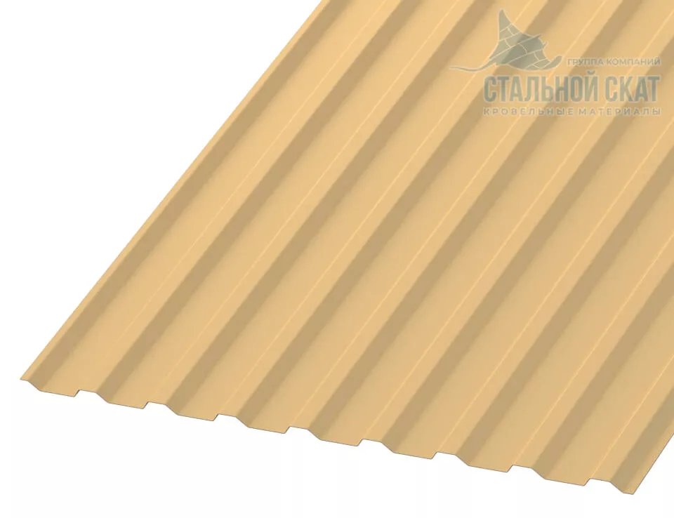 Фото: Профнастил МП20 х 1100 - B NormanMP (ПЭ-01-1015-0.5) в Егорьевске
