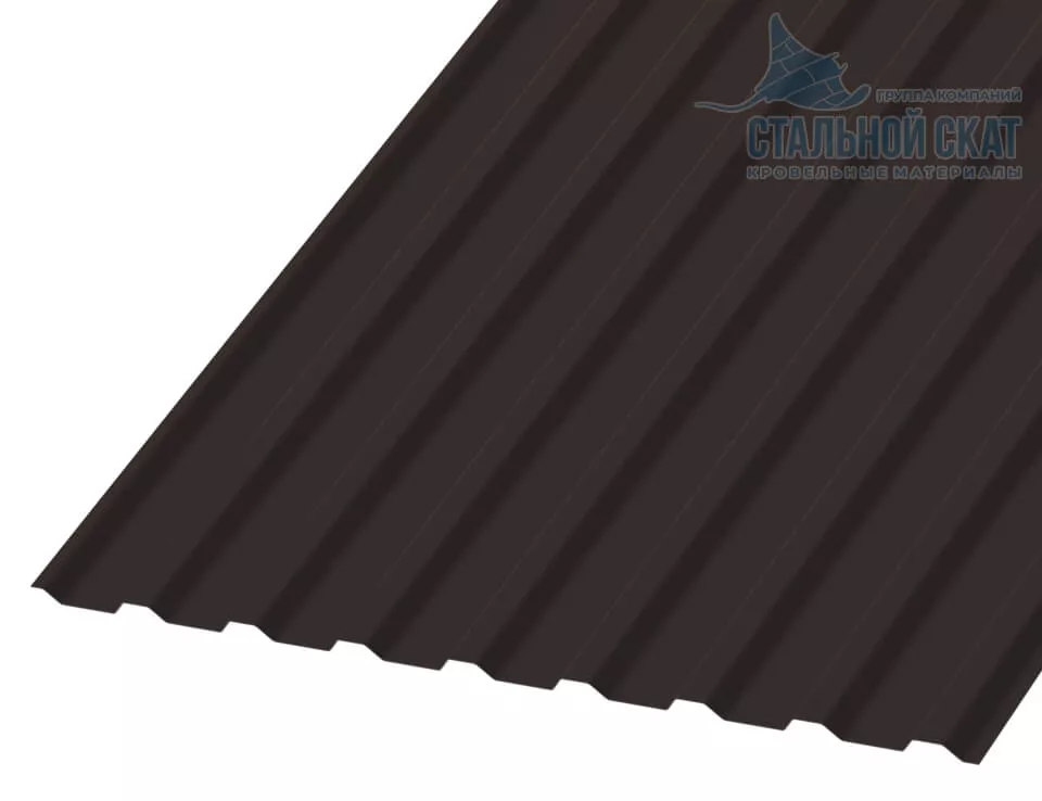 Профнастил МП20 х 1100 - B NormanMP (ПЭ-01-RR32-0.5) в Егорьевске
