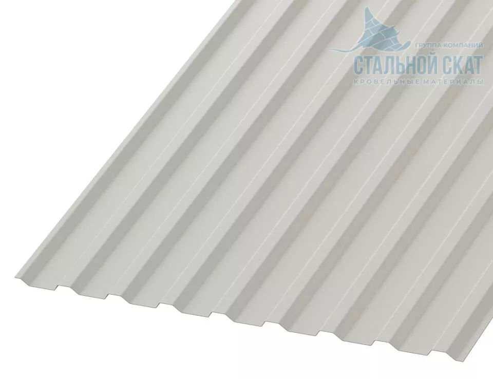 Фото: Профнастил МП20 х 1100 - B NormanMP (ПЭ-01-9002-0.5) в Егорьевске