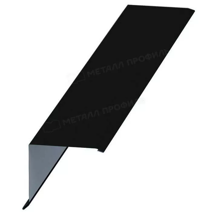 Планка торцевая 135х145х2000 (VikingMP-01-9005-0.45) в Егорьевске