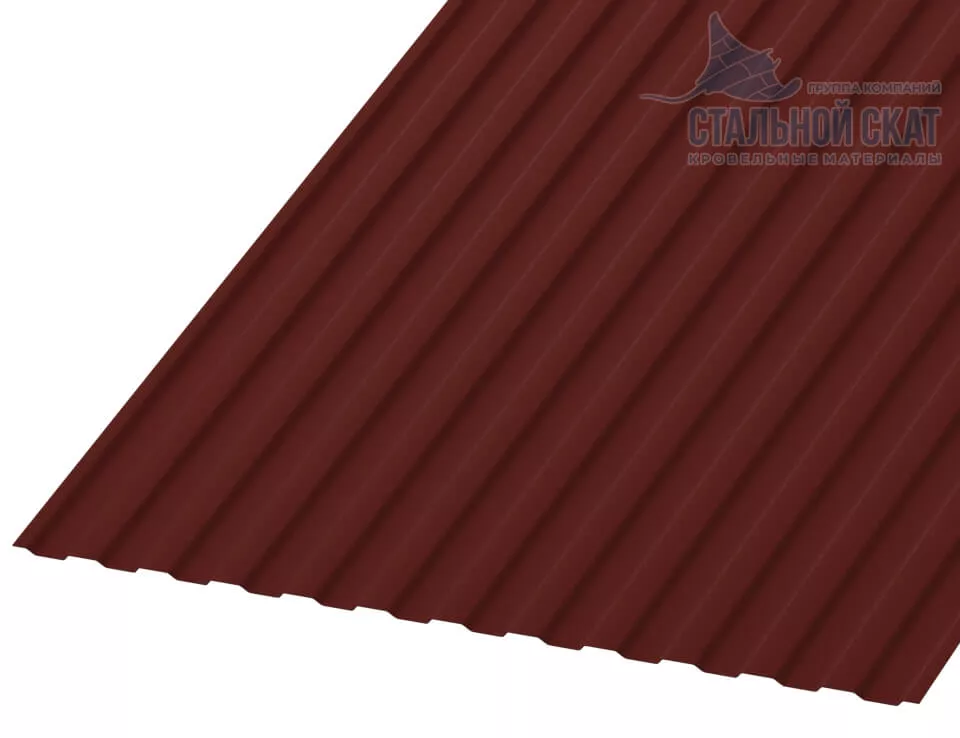 Фото: Профнастил МП10 х 1100 - B (PURETAN-20-RR29-0.5) в Егорьевске