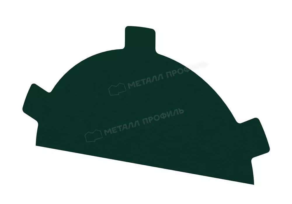 Заглушка конька круглого простая (VikingMP-01-6005-0.45) в Егорьевске
