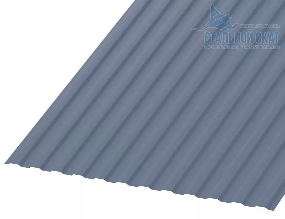 Фото: Профнастил МП10 х 1100 - A (PURMAN-20-Galmei-0.5) в Егорьевске
