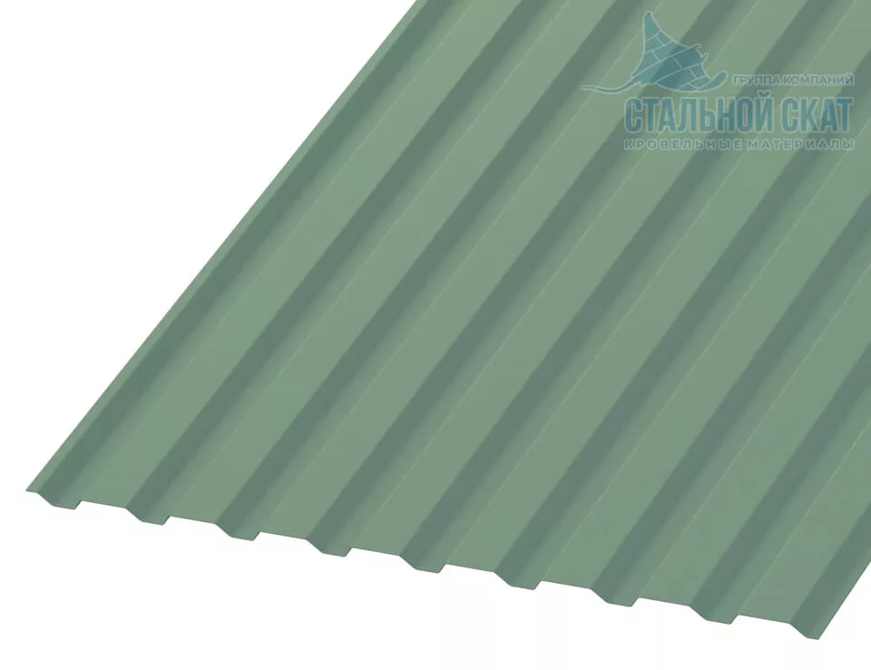 Фото: Профнастил МП20 х 1100 - A (PURMAN-20-Tourmalin-0.5) в Егорьевске