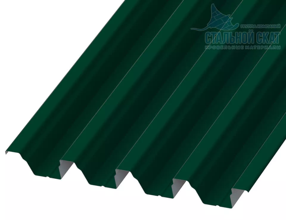 Профнастил Н75 х 750 - B (ПЭ-01-6005-0.65) в Егорьевске