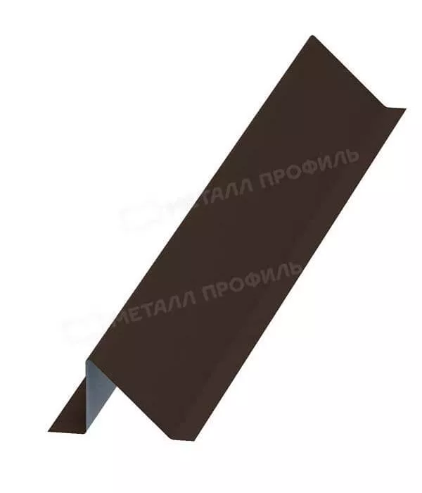 Планка снегозадержателя 95х65х2000 (VALORI-20-Brown-0.5) в Егорьевске