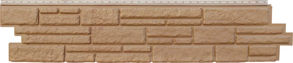Панель ЯФАСАД Grand Line Алтайский камень Classic янтарь в Егорьевске