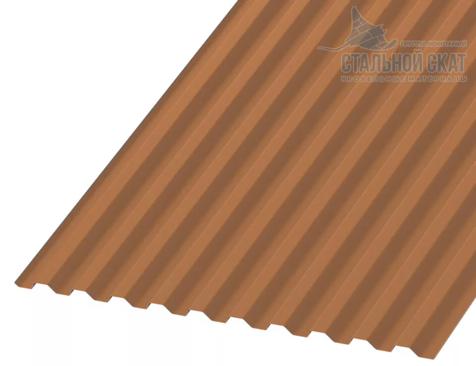 Фото: Профнастил С21 х 1000 - B (PURMAN-20-Argillite-0.5) в Егорьевске