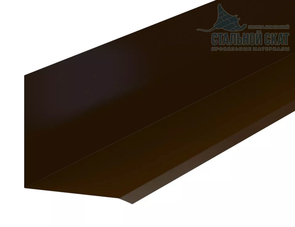 Планка примыкания верхняя к стене FASTCLICK 150х135х2000 (PURETAN-20-8017-0.5) в Егорьевске