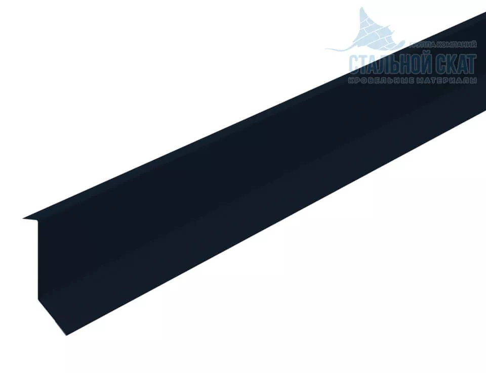 Фото: Планка примыкания в штробу 46х25х2000 (VALORI-20-DarkGrey-0.5) в Егорьевске