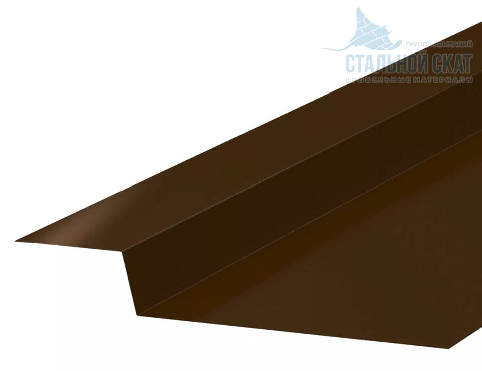 Фото: Планка начальная FASTCLICK 55х30х3000 (VALORI-20-Brown-0.5) в 