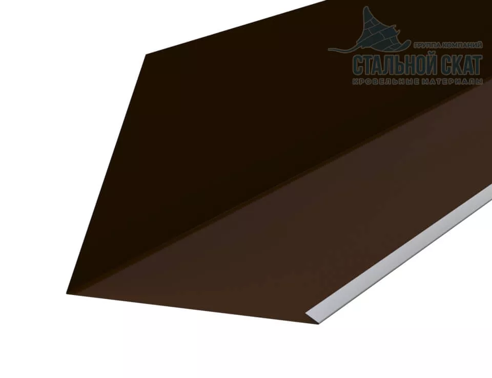 Планка примыкания верхняя к трубе FASTCLICK 250х240х2000 (PURMAN-20-8017-0.5) в Егорьевске