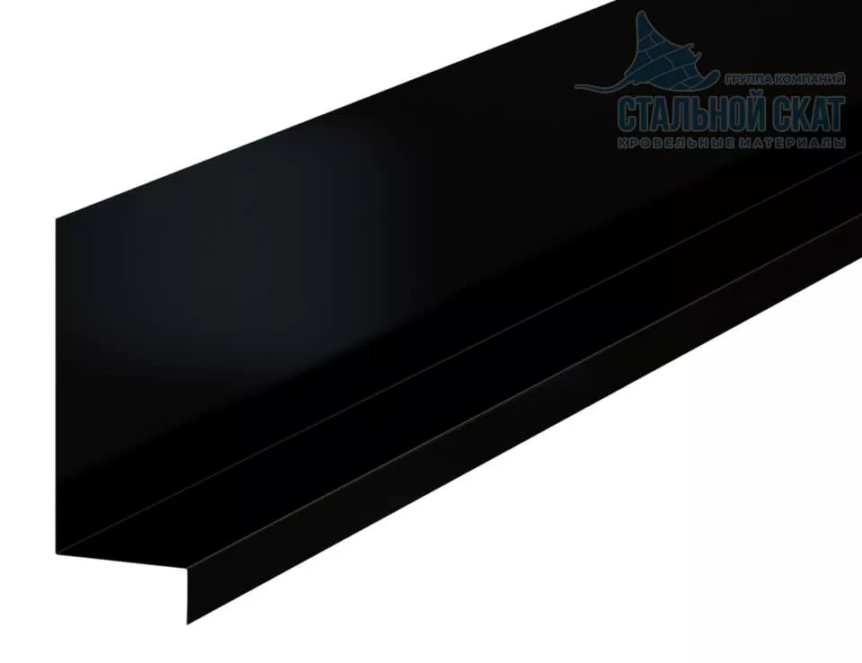 Планка примыкания боковая FASTCLICK 150х65х2000 (PURMAN-20-9005-0.5) в Егорьевске