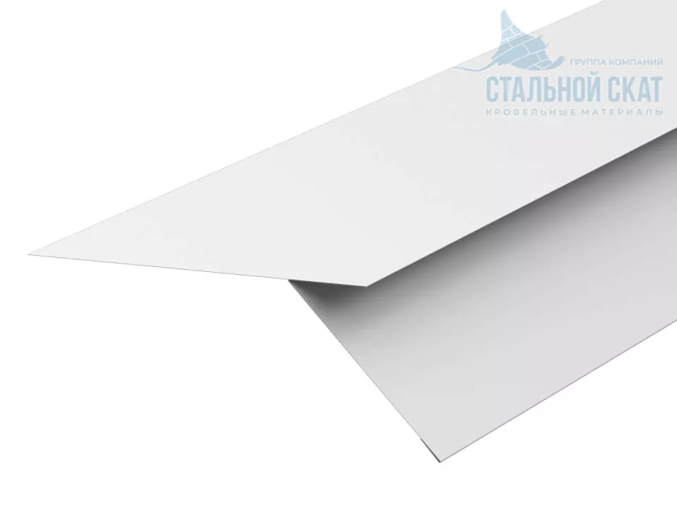 Фото: Планка карнизная FASTCLICK 130х80х2000 (PURMAN-20-9010-0.5) в 