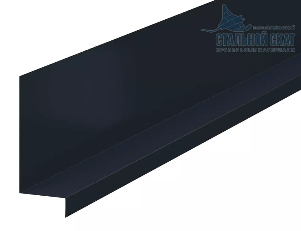 Фото: Планка примыкания боковая FASTCLICK 150х65х2000 (VALORI-20-Grey-0.5) в 