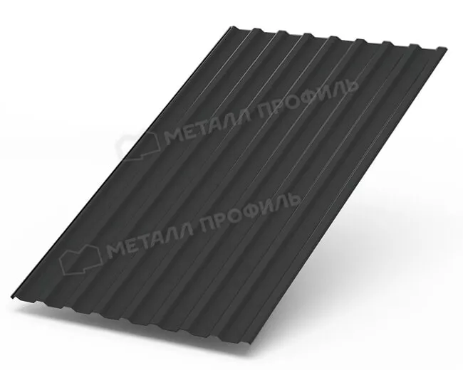 Фото: Профнастил МП20 х 1100 - B (VikingMP E-20-7016-0.5) в Егорьевске