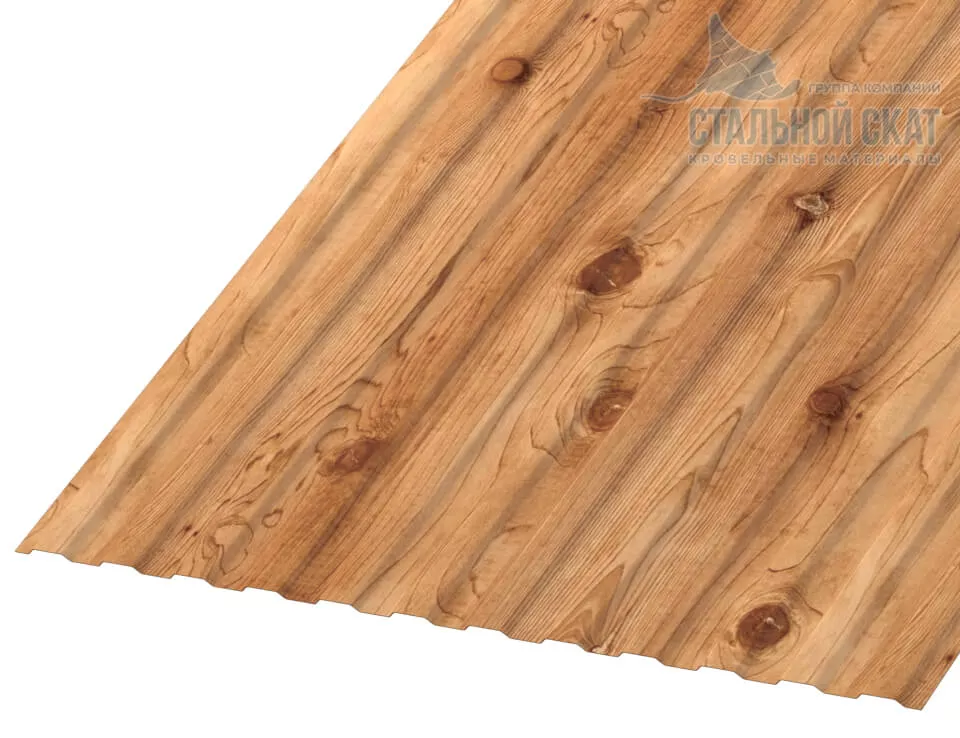 Профнастил МП10 х 1100 - A (ECOSTEEL_T-01-Кедр-0.5) в Егорьевске