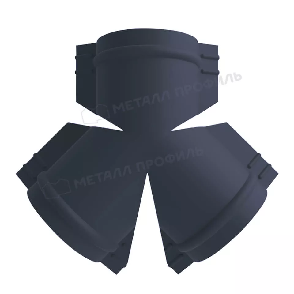Y-образный тройник для круглого конька R110 (VikingMP E-20-7016-0.5) в Егорьевске