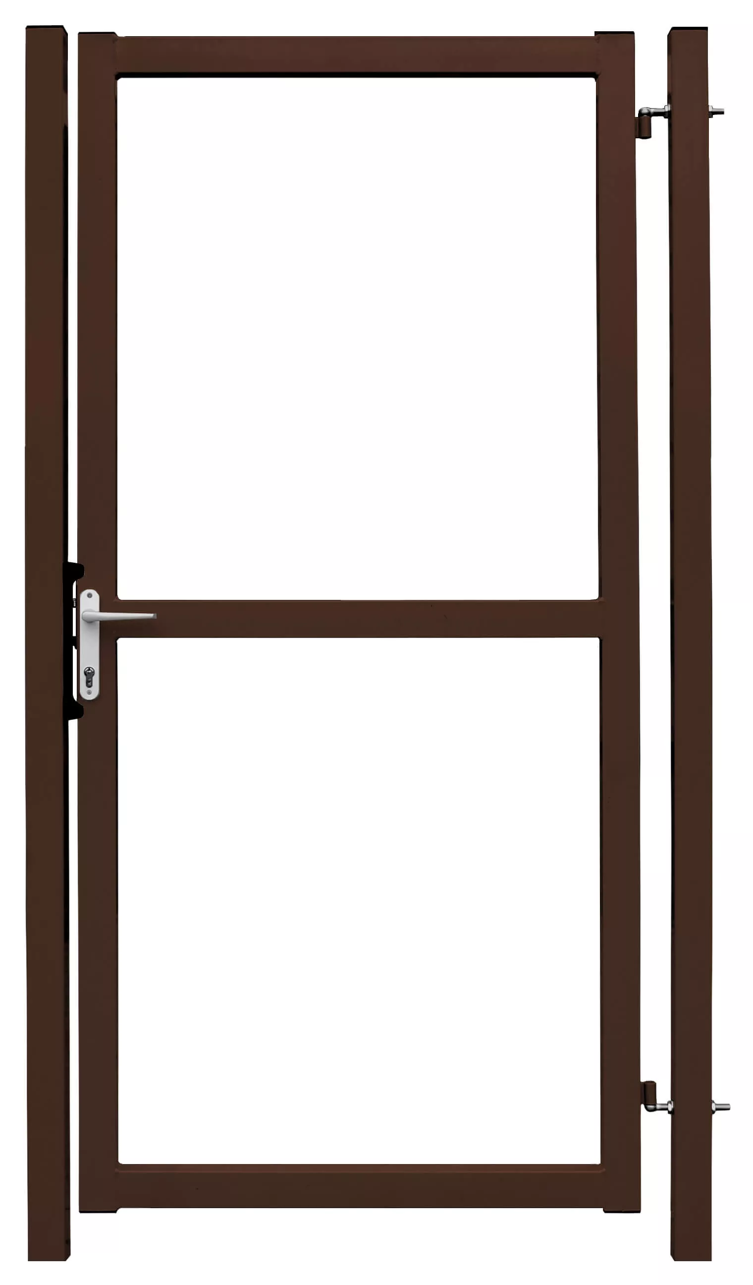 Фото: Калитка Colority Zinc Lock 2,0х1 RAL 8017 в Егорьевске