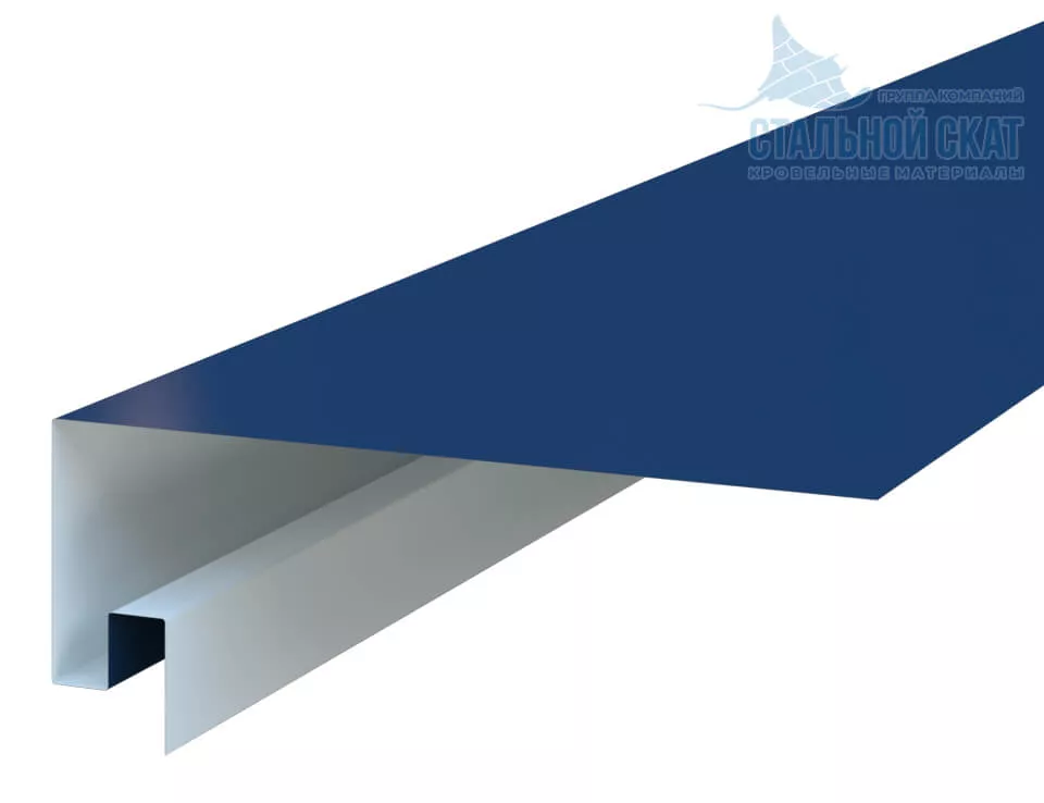 Планка откоса сложная 3D 245х75х3000 NormanMP (ПЭ-01-5005-0.5) в Егорьевске