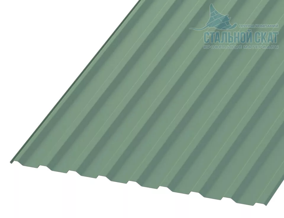 Фото: Профнастил МП20 х 1100 - R (PURMAN-20-Tourmalin-0.5) в Егорьевске