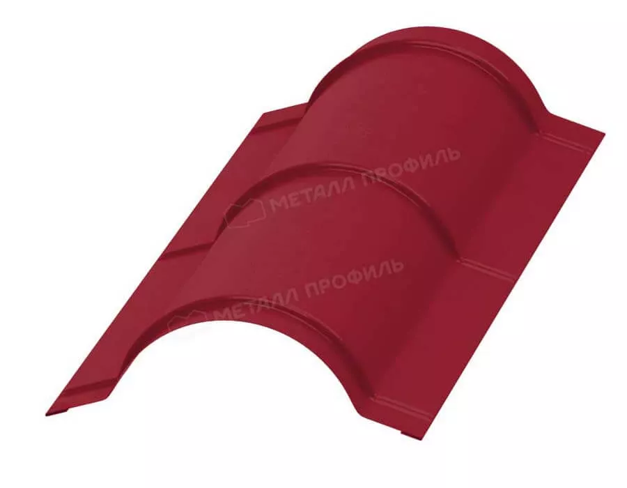 Планка конька круглого R110х2000 (ПЭ-01-3003-0.45) в Егорьевске