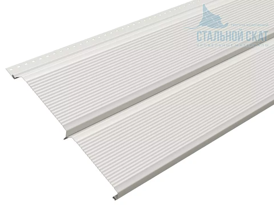 Сайдинг Lбрус-XL-В-14х335 (ПЭ-01-9002-0.45) в Егорьевске
