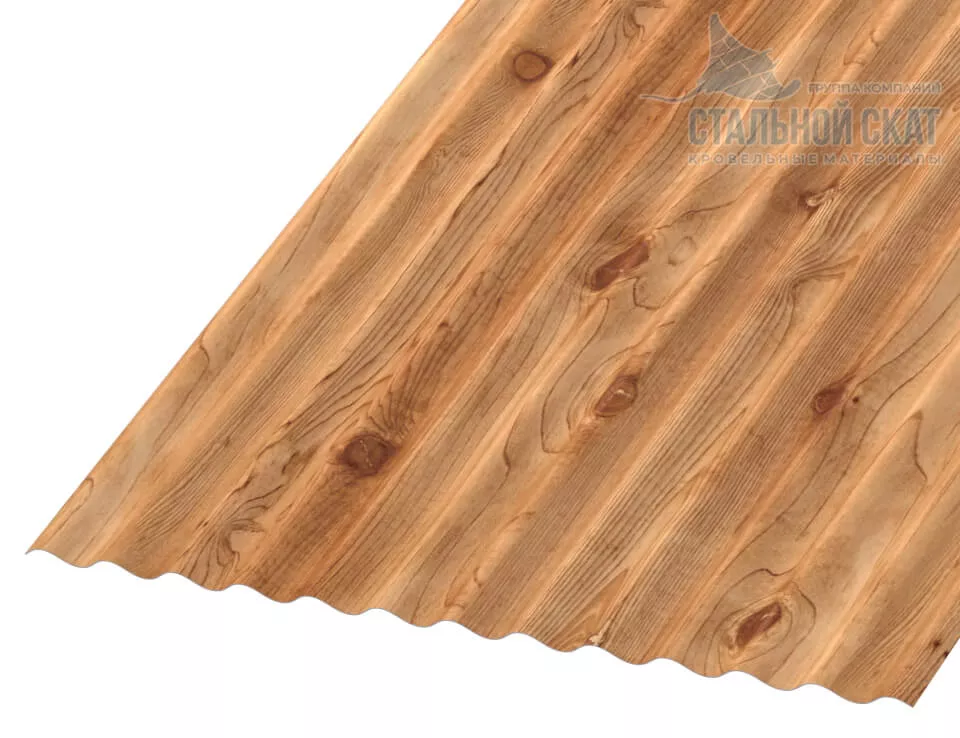 Профнастил МП18 х 1100 - A (ECOSTEEL_T-01-Кедр-0.5) в Егорьевске