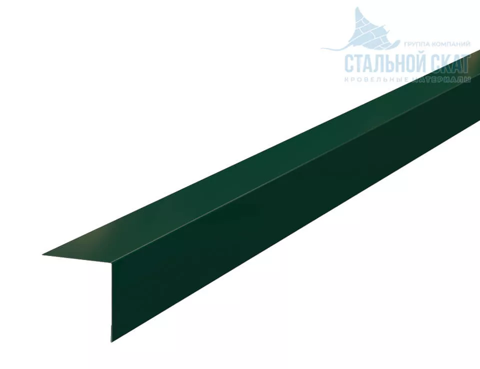 Планка откоса 50х50х2000 Фасонное изделие (ПЭ-01-6005-0.4) в Егорьевске