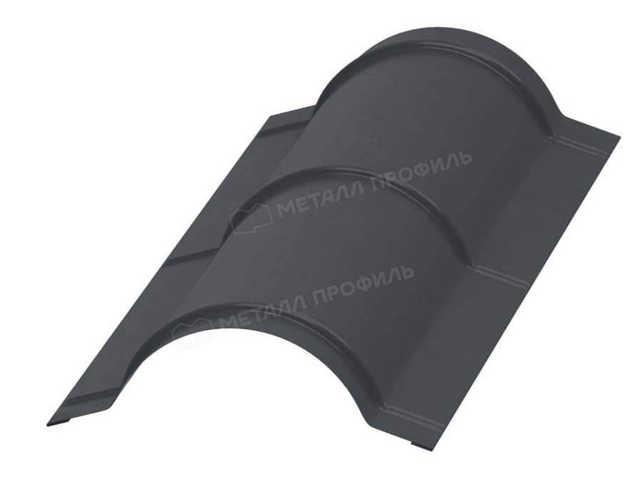 Планка конька круглого R110х2000 NormanMP (ПЭ-01-7024-0.5)